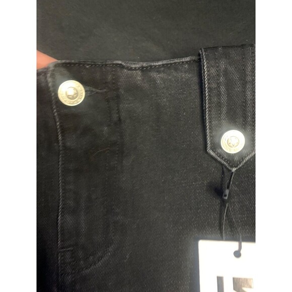 Princess Polly women’s black denim skort size 12 - Picture 2 of 5